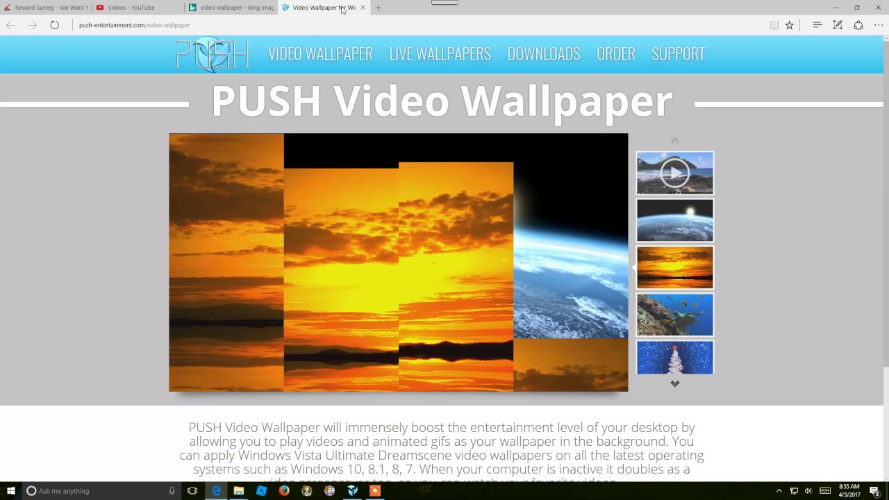 push video wallpaper full version